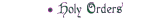 Holy Orders